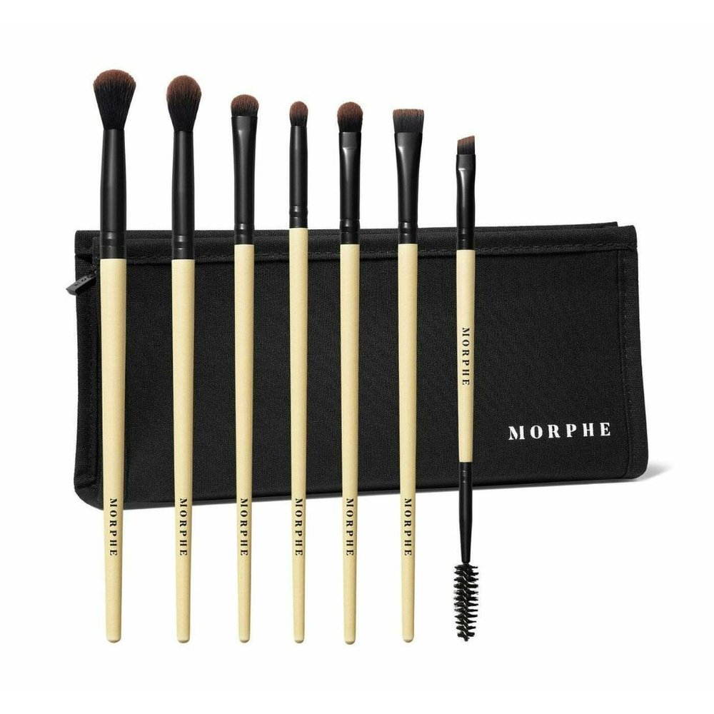 MORPHE Earth To Babe 7-Piece Bamboo Eye Brush Set $86 value BRAND NEW - Picture 4 of 4